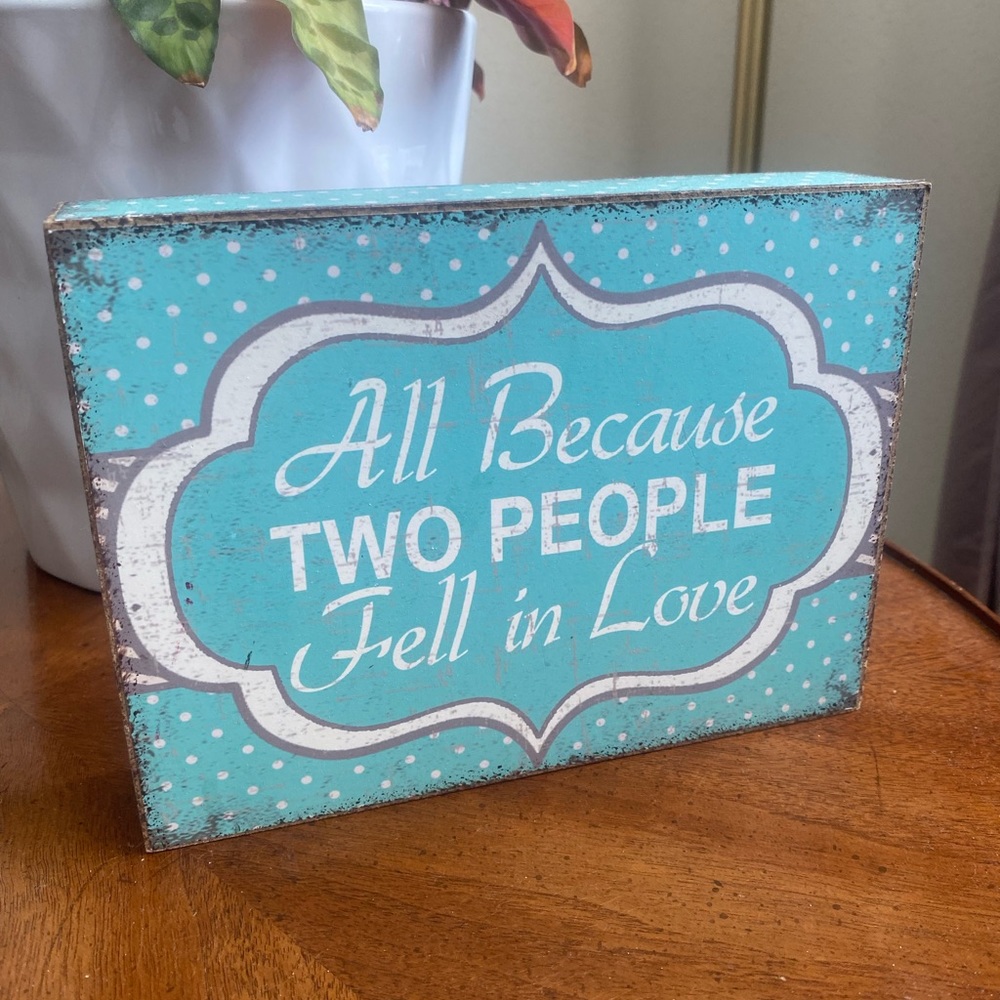 Wooden Sign Decor